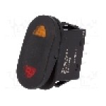 Intrerupator ON-OFF-ON, 3 pozitii, SP3T, SCI - R13-271D3-01-BBRY Intrerupator ON-OFF-ON, 3 pozitii, SP3T, SCI - R13-271D3-01-BBRY