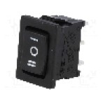 Intrerupator (ON)-OFF-(ON), 3 pozitii, SP3T, SCI - R13-66I-02-BB-76D Intrerupator (ON)-OFF-(ON), 3 pozitii, SP3T, SCI - R13-66I-02-BB-76D