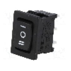 Intrerupator (ON)-OFF-(ON), 3 pozitii, SP3T, SCI - R13-66I-02-BB-76D Intrerupator (ON)-OFF-(ON), 3 pozitii, SP3T, SCI - R13-66I-02-BB-76D