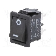 Intrerupator ON-OFF, 2 pozitii, DPST, OMRON OCB - A8L2112N2