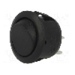 Intrerupator (ON)-OFF, 2 pozitii, SPST, BULGIN - R13208FBB Intrerupator (ON)-OFF, 2 pozitii, SPST, BULGIN - R13208FBB