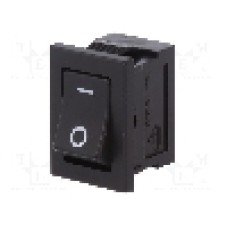 Intrerupator ON-OFF, 2 pozitii, SPST, MIYAMA - DS-850K-S-IO-K