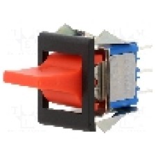 Intrerupator ON-(ON), 2 pozitii, {{Configuraţie pini}}, APEM - 7232ZB+U1202+U706