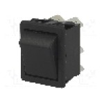 Intrerupator ON-ON, 2 pozitii, DPDT, BULGIN - C1560ATMBB Intrerupator ON-ON, 2 pozitii, DPDT, BULGIN - C1560ATMBB