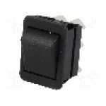 Intrerupator ON-(ON), 2 pozitii, DPDT, BULGIN - C1561ABMBB Intrerupator ON-(ON), 2 pozitii, DPDT, BULGIN - C1561ABMBB