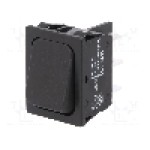 Intrerupator ON-(ON), 2 pozitii, DPDT, Marquardt - 1834.3402 Intrerupator ON-(ON), 2 pozitii, DPDT, Marquardt - 1834.3402