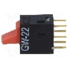 Intrerupator ON-ON, 2 pozitii, DPDT, NKK SWITCHES - GW22LCP Intrerupator ON-ON, 2 pozitii, DPDT, NKK SWITCHES - GW22LCP