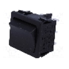 Intrerupator ON-ON, 2 pozitii, DPDT, SCI - R13-33C-02-BB-0D