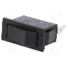 Intrerupator ON-ON, 2 pozitii, SPDT, BULGIN - C1510AAAAA