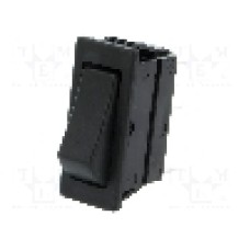 Intrerupator ON-ON, 2 pozitii, SPDT, BULGIN - C1510ABMBB