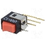 Intrerupator ON-ON, 2 pozitii, SPDT, NKK SWITCHES - GW12RCV Intrerupator ON-ON, 2 pozitii, SPDT, NKK SWITCHES - GW12RCV