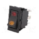 Intrerupator ON-ON, 2 pozitii, SPDT, SCI - R13-220BC-01-BBRY Intrerupator ON-ON, 2 pozitii, SPDT, SCI - R13-220BC-01-BBRY