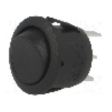 Intrerupator ON-ON, 2 pozitii, SPST, BULGIN - R13112CBB