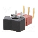 Intrerupator ON-ON, 2 pozitii, SPST, C&K - E101J1AQE2 Intrerupator ON-ON, 2 pozitii, SPST, C&K - E101J1AQE2