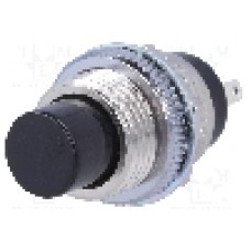 Intrerupator acţionat prin apasare, {{Numarul tuturor poziţiilor}} pozitii, mod comutare {{Mod comutare}}, SPST, NKK SWITCHES - SB4011NOM