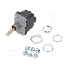 Intrerupator basculant, 2 pozitii, mod comutare (OFF)-ON, DPST, HONEYWELL - 2NT1-4