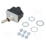 Intrerupator basculant, 2 pozitii, mod comutare (OFF)-ON, DPST, HONEYWELL - 2TL1-4
