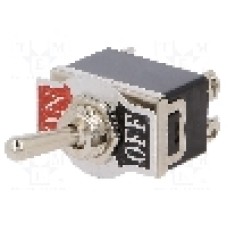 Intrerupator basculant, 2 pozitii, mod comutare OFF-ON, DPST, {{Producator}} - TSP201AAA1