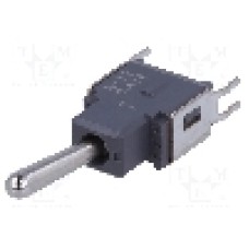 Intrerupator basculant, 2 pozitii, mod comutare OFF-ON, SPDT, NKK SWITCHES - A12AB Intrerupator basculant, 2 pozitii, mod comutare OFF-ON, SPDT, NKK SWITCHES - A12AB