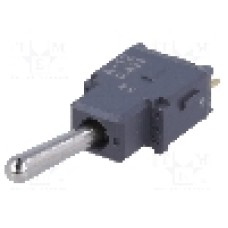 Intrerupator basculant, 2 pozitii, mod comutare OFF-ON, SPDT, NKK SWITCHES - A12AP Intrerupator basculant, 2 pozitii, mod comutare OFF-ON, SPDT, NKK SWITCHES - A12AP
