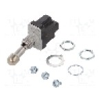 Intrerupator basculant, 2 pozitii, mod comutare OFF-ON, SPST, HONEYWELL - 1TL1-2D