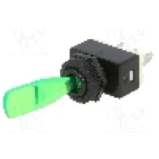 Intrerupator basculant, 2 pozitii, mod comutare OFF-ON, SPST, {{Producator}} - 