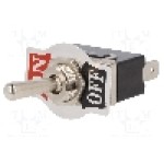 Intrerupator basculant, 2 pozitii, mod comutare OFF-ON, SPST, {{Producator}} - KN3(C)101APA1 Intrerupator basculant, 2 pozitii, mod comutare OFF-ON, SPST, {{Producator}} - KN3(C)101APA1