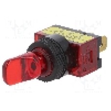 Intrerupator basculant, 2 pozitii, mod comutare OFF-ON, SPST, SCI - R13-110B-01