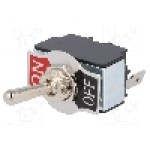 Intrerupator basculant, 2 pozitii, mod comutare OFF-ON, SPST, SCI, R13-28A-01-HPH, T212429 Intrerupator basculant, 2 pozitii, mod comutare OFF-ON, SPST, SCI, R13-28A-01-HPH, T212429