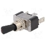 Intrerupator basculant, 2 pozitii, mod comutare OFF-ON, SPST, SCI - R13-423L1-01-HWR Intrerupator basculant, 2 pozitii, mod comutare OFF-ON, SPST, SCI - R13-423L1-01-HWR