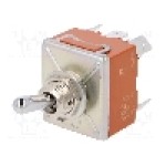 Intrerupator basculant, 2 pozitii, mod comutare ON-OFF, 3PST, PANASONIC - T315KAULCSAFJ