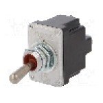 Intrerupator basculant, 2 pozitii, mod comutare (ON)-OFF, DPST, HONEYWELL - 2TL1-6