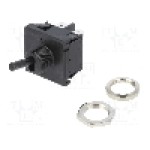 Intrerupator basculant, 2 pozitii, mod comutare ON-OFF, DPST, Marquardt - 01822.1101 Intrerupator basculant, 2 pozitii, mod comutare ON-OFF, DPST, Marquardt - 01822.1101