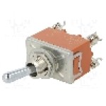 Intrerupator basculant, 2 pozitii, mod comutare ON-OFF, DPST, PANASONIC - T215KSULCSAFJ