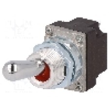 Intrerupator basculant, 2 pozitii, mod comutare (ON)-OFF, SPST, HONEYWELL - 1MT2-6