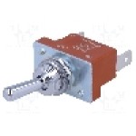 Intrerupator basculant, 2 pozitii, mod comutare ON-OFF, SPST, NKK SWITCHES - S1F Intrerupator basculant, 2 pozitii, mod comutare ON-OFF, SPST, NKK SWITCHES - S1F