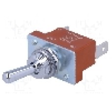 Intrerupator basculant, 2 pozitii, mod comutare ON-OFF, SPST, NKK SWITCHES - S1F