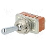 Intrerupator basculant, 2 pozitii, mod comutare ON-OFF, SPST, PANASONIC - T106AFJ