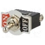 Intrerupator basculant, 2 pozitii, mod comutare (ON)-OFF, SPST, {{Producator}} - TSP104AA1 Intrerupator basculant, 2 pozitii, mod comutare (ON)-OFF, SPST, {{Producator}} - TSP104AA1