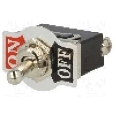 Intrerupator basculant, 2 pozitii, mod comutare (ON)-OFF, SPST, {{Producator}} - TSP104AA1