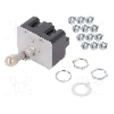 Intrerupator basculant, 2 pozitii, mod comutare ON-ON, 4PDT, HONEYWELL - 4TL1-3D