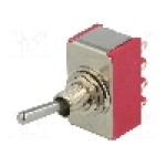 Intrerupator basculant, 2 pozitii, mod comutare ON-ON, 4PDT, IC SWITCHES - IC4101T1B1M1QE Intrerupator basculant, 2 pozitii, mod comutare ON-ON, 4PDT, IC SWITCHES - IC4101T1B1M1QE