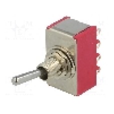 Intrerupator basculant, 2 pozitii, mod comutare ON-ON, 4PDT, IC SWITCHES - IC4101T1B1M1QE