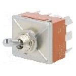 Intrerupator basculant, 2 pozitii, mod comutare ON-ON, 4PDT, PANASONIC - T415NAULCSAFJ