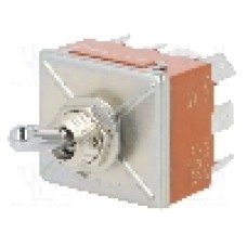 Intrerupator basculant, 2 pozitii, mod comutare ON-ON, 4PDT, PANASONIC - T415NAULCSAFJ