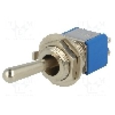 Intrerupator basculant, 2 pozitii, mod comutare ON-ON, DPDT, APEM - 5646MA