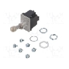 Intrerupator basculant, 2 pozitii, mod comutare ON-ON, DPDT, HONEYWELL - 2TL1-3D