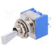 Intrerupator basculant, 2 pozitii, mod comutare ON-ON, DPDT, MIYAMA - MS-500F-F