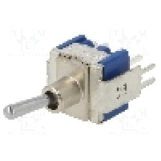 Intrerupator basculant, 2 pozitii, mod comutare ON-ON, DPDT, Nidec Copal Electronics - 8GA2012-Z Intrerupator basculant, 2 pozitii, mod comutare ON-ON, DPDT, Nidec Copal Electronics - 8GA2012-Z