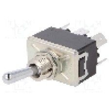 Intrerupator basculant, 2 pozitii, mod comutare ON-ON, DPDT, PANASONIC, T210NAFJ, T212490